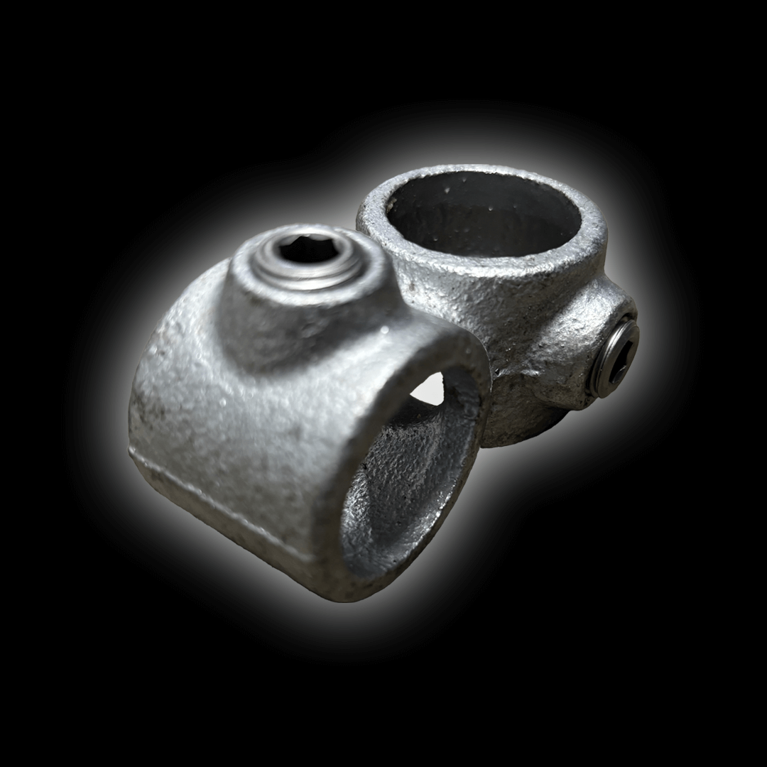 Mobile Cover 2 Way Offset Clamp for cricket covers, durable spare part from Durant Cricket.