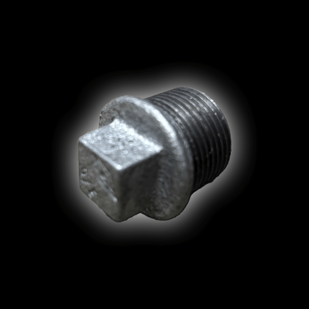 Mobile Cover Elbow with Blanking Cap - close-up of locking nut for compatibility and fitting.