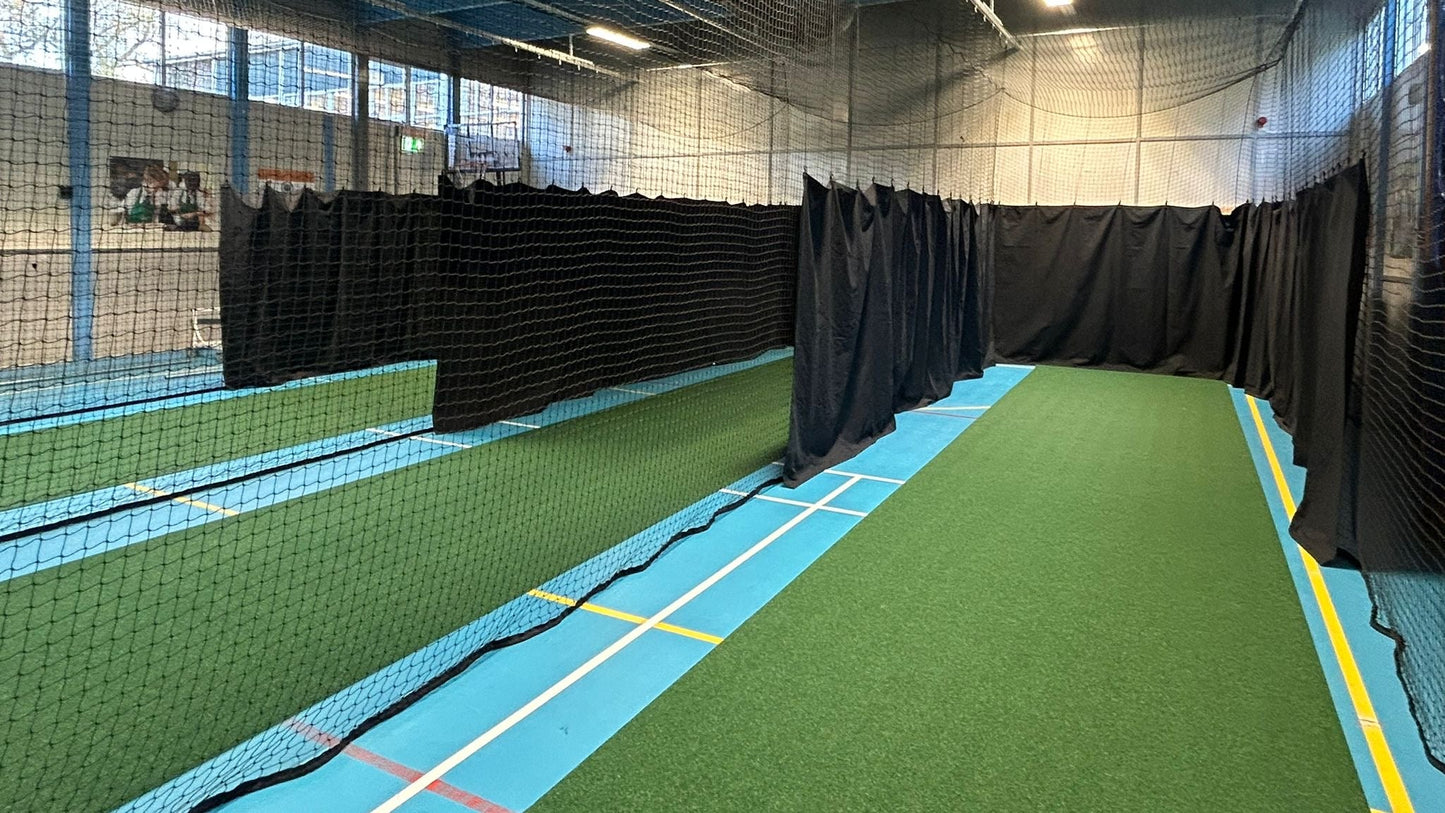 Durant Cricket artificial roll down surface in green.