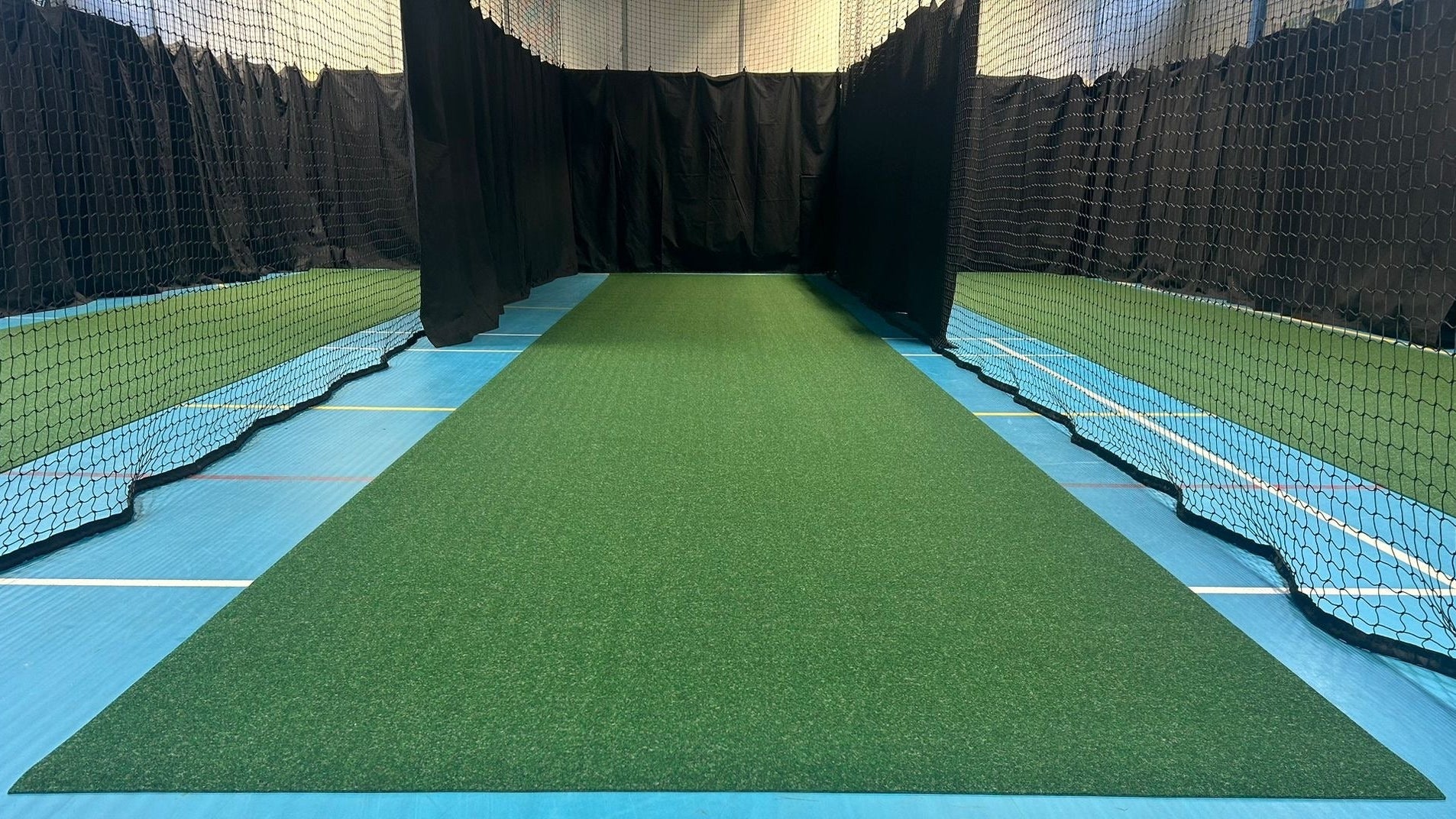 Durant Cricket roll-Down Surface in green.