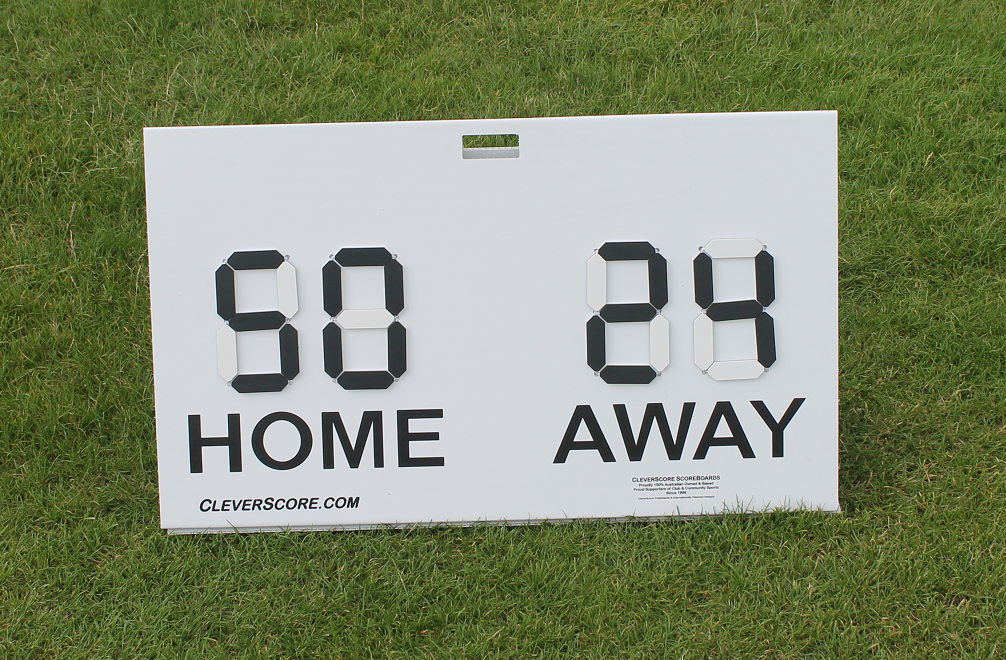 CleverScore Standup Double Sided Manual Scoreboard