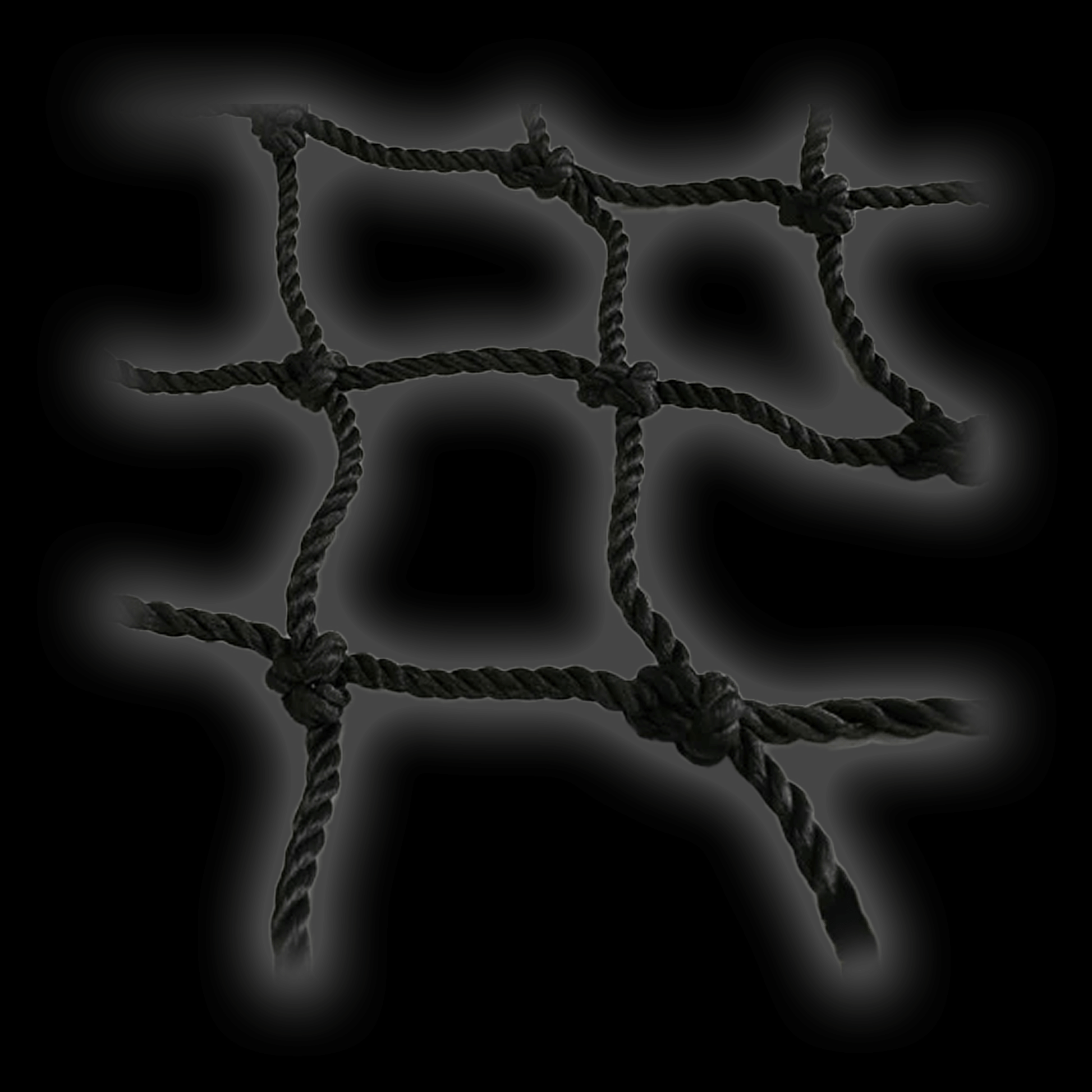 Mobile Cage 3.5mm Braided Net close-up view of the heavy-duty braided netting material.