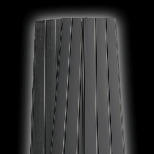 PVC Sight Screen Lattes - Pack Of 5, black lattes with ridged surface for sight screens.